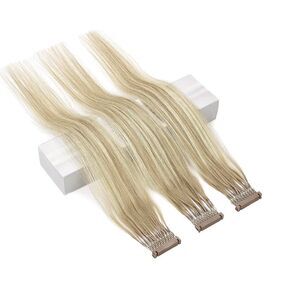 100% Real human Natural Hair Extensions,Ten Bunches  (20Inch, #60) straight